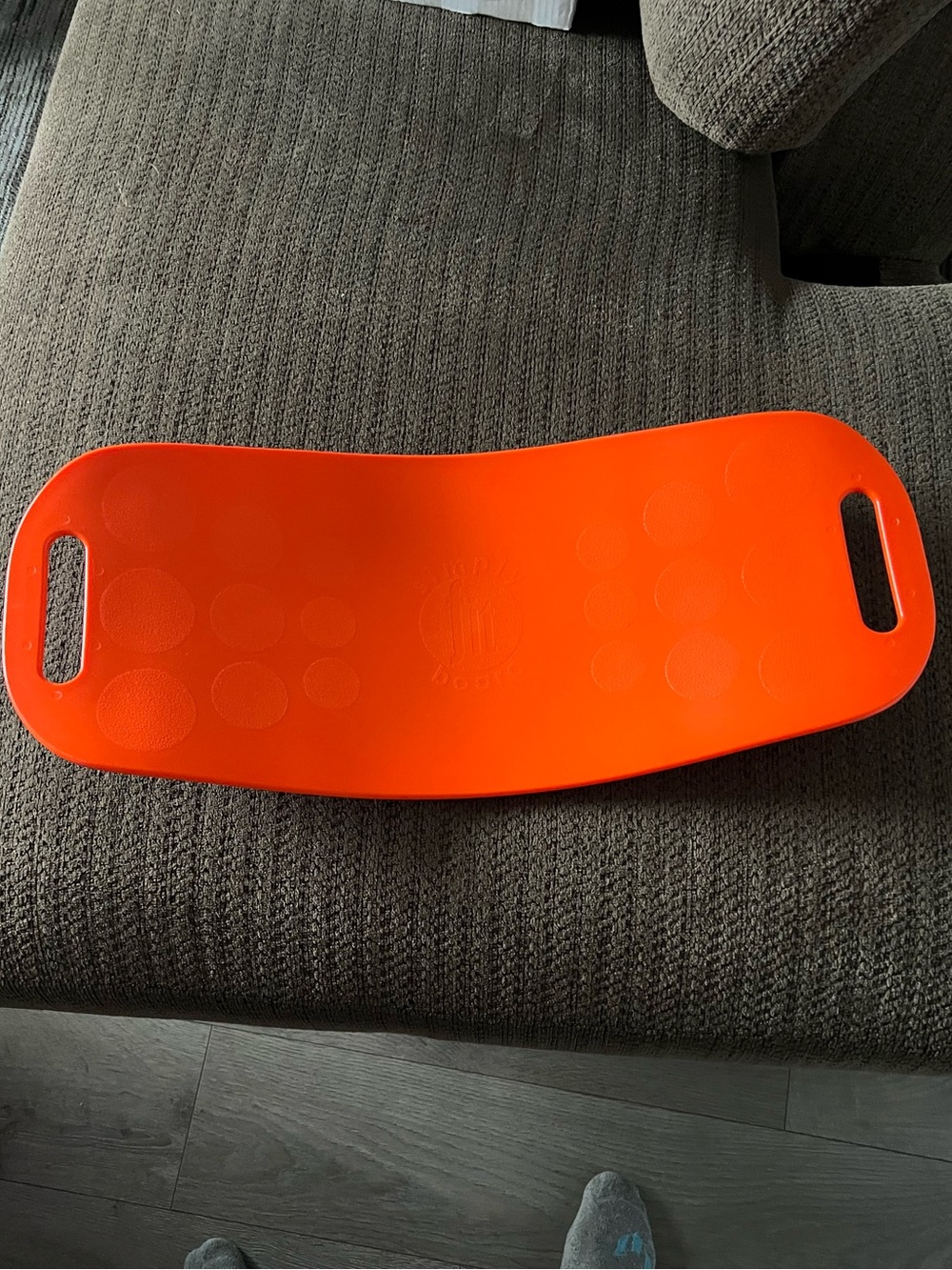 Simply Fit Board Orange Balance Board Core Exercise Fitness Trainer